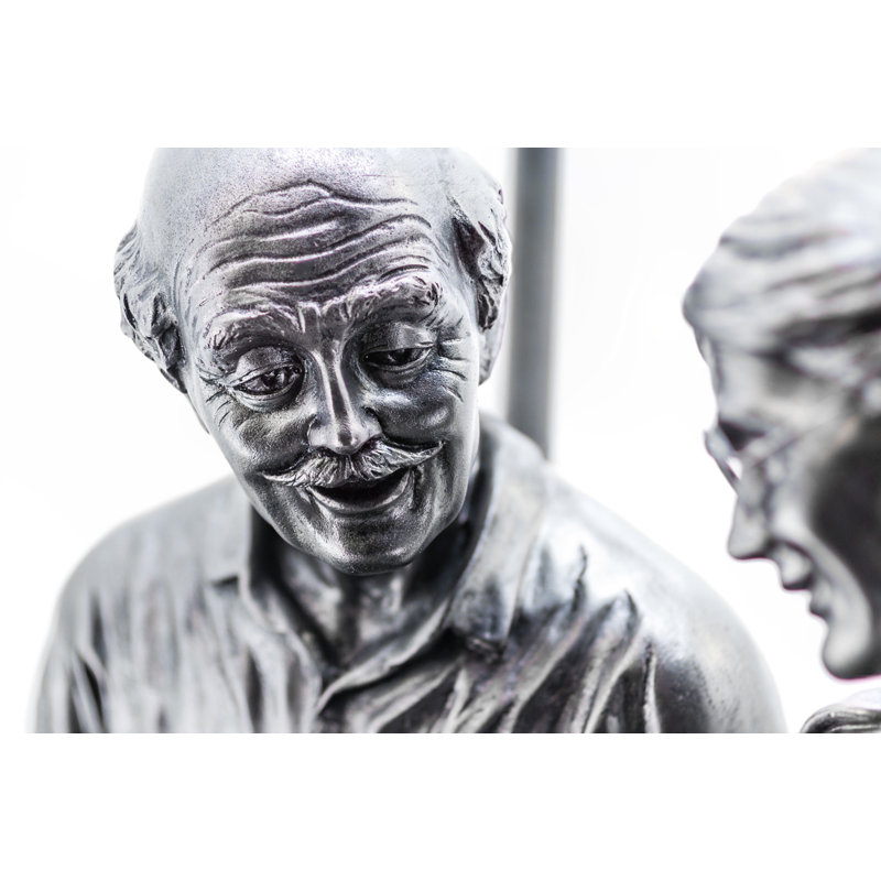 Hi-Line Gift Ltd. Decorative Garden Statue - Old Couple With